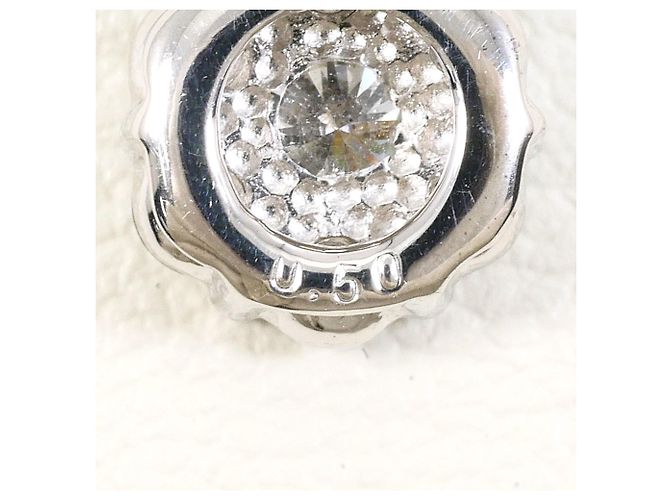 Autre Marque Halskette aus 18K Weißgold und Diamanten Golden - Ansicht 4