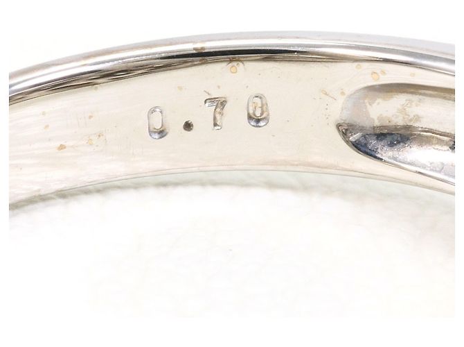 Autre Marque Ehering aus 18K Weißgold mit Diamant Golden - Ansicht 6