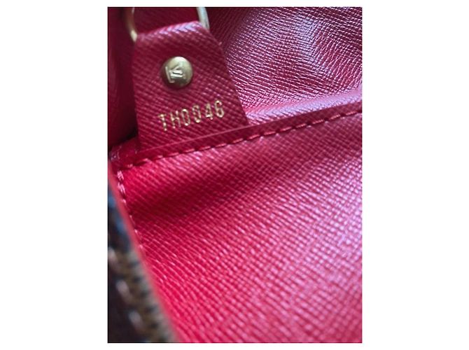 Louis Vuitton Damier Ebene Musette Schultertasche Braun - Ansicht 11