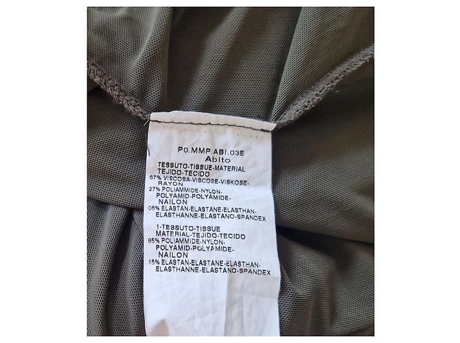 Max Mara Brown Draped Viscose Blend Midi Dress - view 5