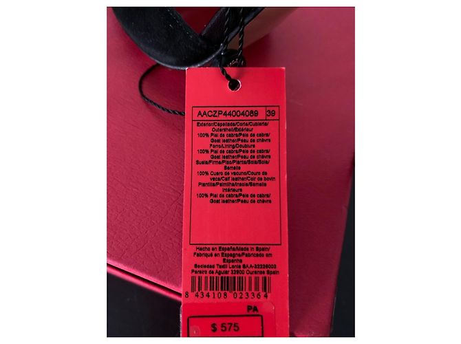 Décolleté Carolina Herrera vernice e camoscio nere Nero - vista 11