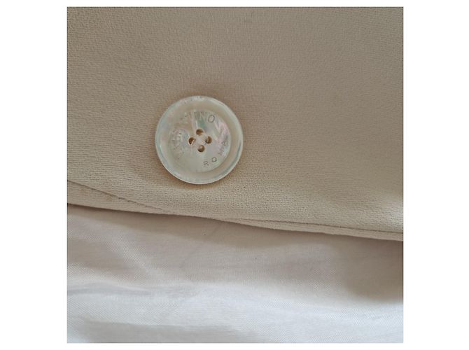 Blazer Valentino Roma beige de acetato y viscosa Rosa - vista 7