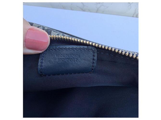 Christian Dior Trotter Diorissimo Saddle Pochette Azul Monograma - vista 14