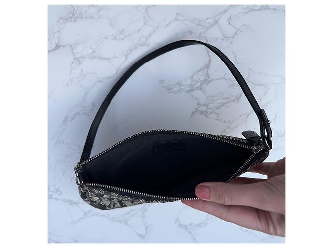 Christian Dior Trotter Borsa Saddle Monogram Monogramma - vista 6