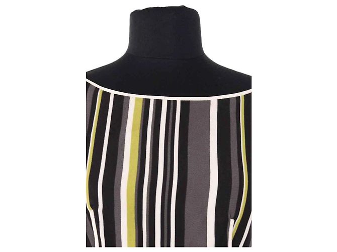 Prada Kleid aus grauer Seide - Ansicht 2