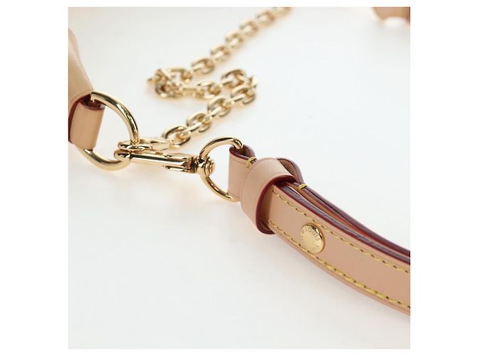 LOUIS VUITTON Monogram Laminated Jacquard Loop Bag Gold M22928 LV Auth 206919SM Dourado - vista 15