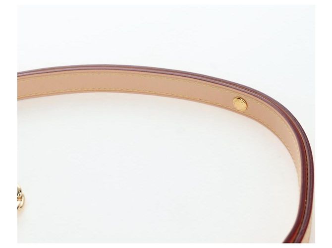 LOUIS VUITTON Monogram Laminated Jacquard Loop Bag Gold M22928 LV Auth 206919SM Dourado - vista 16