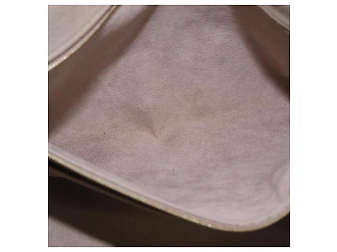 Borsa LOUIS VUITTON Monogram Empreinte Grand Palais MM Beige M45833 Auth ka6462M - vista 27