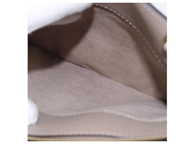 Borsa LOUIS VUITTON Monogram Empreinte Grand Palais MM Beige M45833 Auth ka6462M - vista 29