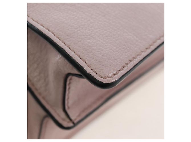 Borsa a tracolla Miu Miu Pelle Rosa Oro 5BH087 Auth 207201M D'oro - vista 19