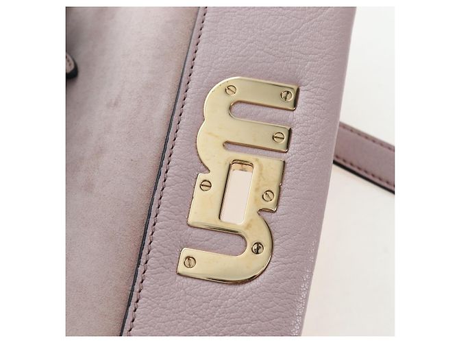 Borsa a tracolla Miu Miu Pelle Rosa Oro 5BH087 Auth 207201M D'oro - vista 23