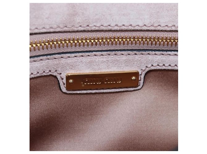 Borsa a tracolla Miu Miu Pelle Rosa Oro 5BH087 Auth 207201M D'oro - vista 24