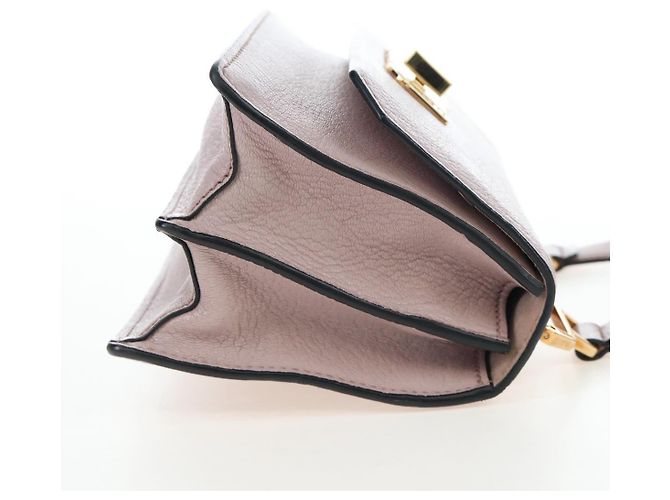 Borsa a tracolla Miu Miu Pelle Rosa Oro 5BH087 Auth 207201M D'oro - vista 4