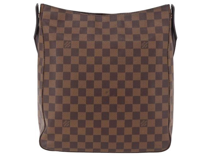 LOUIS VUITTON Damier Ebene Looping GM Shoulder Bag N51144 LV Auth 207583A - Ansicht 3