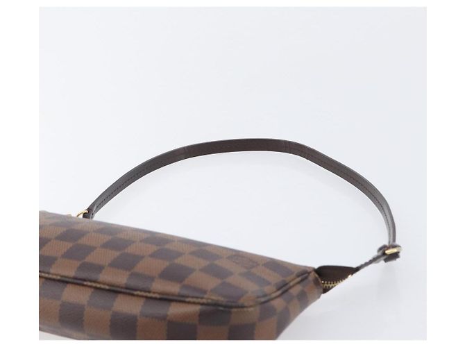 LOUIS VUITTON Damier Ebene Pochette Accessoires Pouch N41206 LV Auth 206918V - vista 14