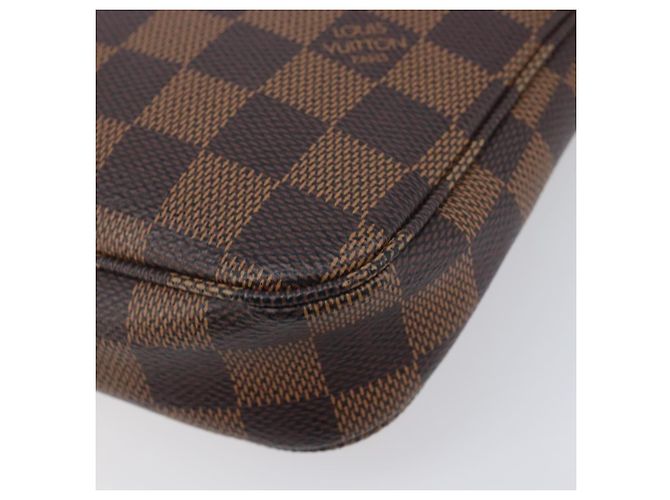 LOUIS VUITTON Damier Ebene Pochette Accessoires Pouch N41206 LV Auth 206918V - vista 15