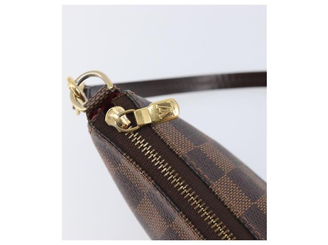 LOUIS VUITTON Damier Ebene Pochette Accessoires Pouch N41206 LV Auth 206918V - vista 20