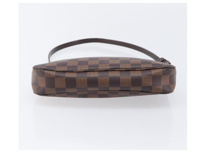 LOUIS VUITTON Damier Ebene Pochette Accessoires Pouch N41206 LV Auth 206918V - vista 5