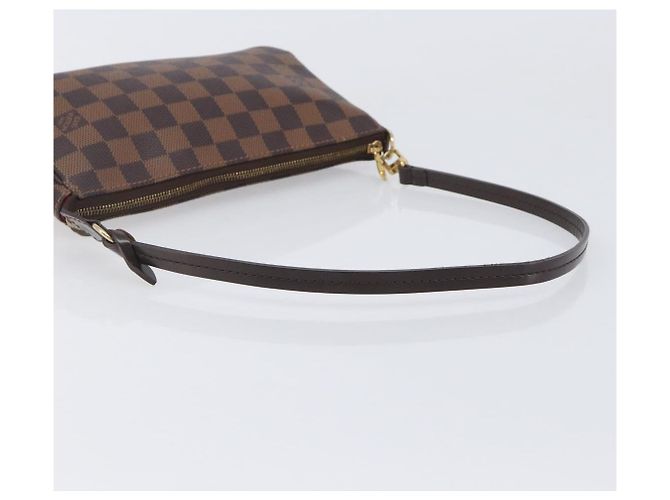 LOUIS VUITTON Damier Ebene Pochette Accessoires Pouch N41206 LV Auth 206918V - vista 7