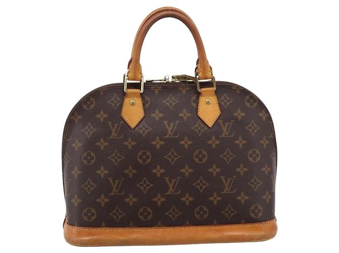 LOUIS VUITTON Monogram Alma PM Hand Bag M53151 LV Auth 205979 Monograma - vista 2