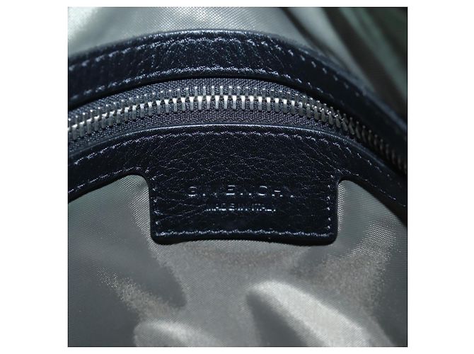 GIVENCHY Pandora Schultertasche Lackleder Schwarz Silber Auth gh2410A - Ansicht 26
