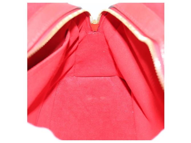Bolsa LOUIS VUITTON Monogram Alma Bag Into Bag Red M41779 LV Auth ep16347V Vermelho Monograma - vista 23