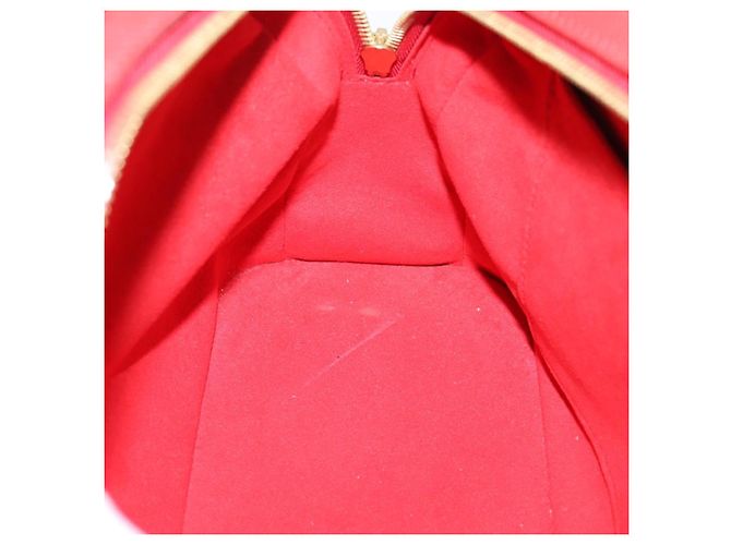 Bolsa LOUIS VUITTON Monogram Alma Bag Into Bag Red M41779 LV Auth ep16347V Vermelho Monograma - vista 24