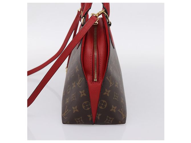 Bolsa LOUIS VUITTON Monogram Alma Bag Into Bag Red M41779 LV Auth ep16347V Vermelho Monograma - vista 4