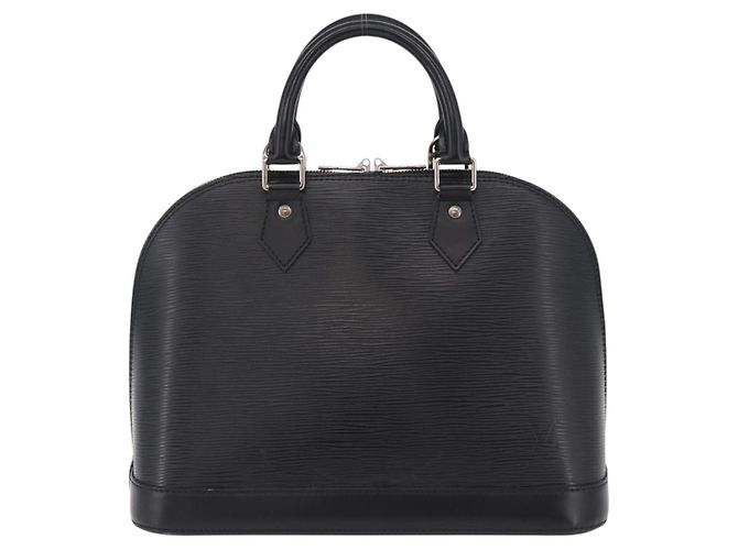 LOUIS VUITTON Epi Alma Hand Bag Noir Black M52142 LV Auth BA16001A Negro - vista 13