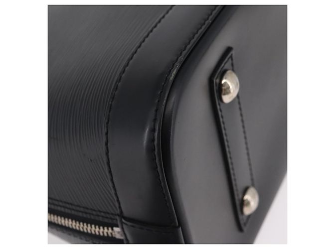 LOUIS VUITTON Epi Alma Hand Bag Noir Black M52142 LV Auth BA16001A Negro - vista 14