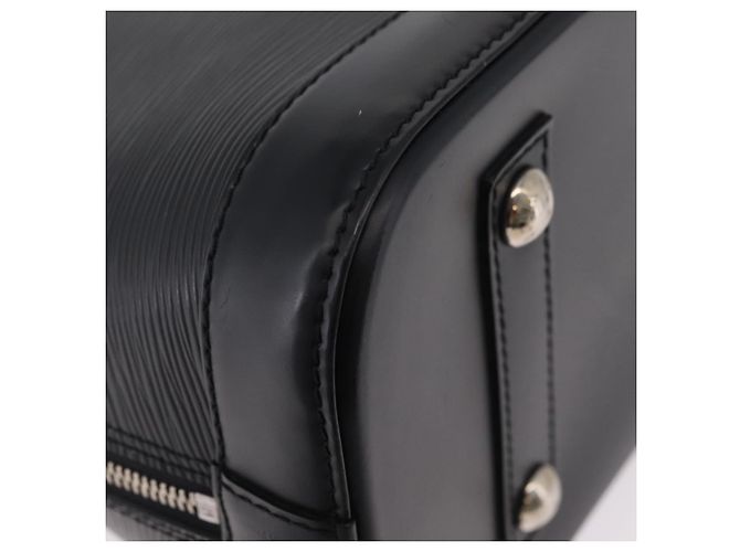 LOUIS VUITTON Epi Alma Hand Bag Noir Black M52142 LV Auth BA16001A Negro - vista 16