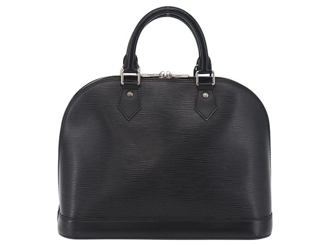 LOUIS VUITTON Epi Alma Hand Bag Noir Black M52142 LV Auth BA16001A Negro - vista 3
