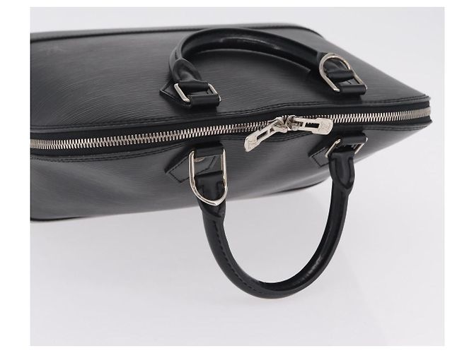 LOUIS VUITTON Epi Alma Hand Bag Noir Black M52142 LV Auth BA16001A Negro - vista 7