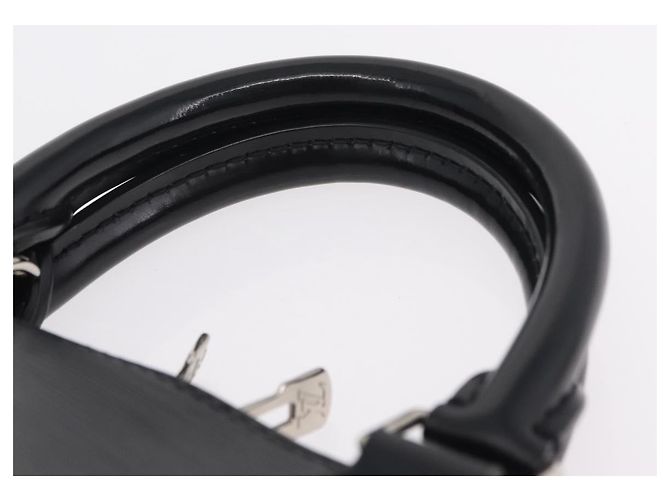 LOUIS VUITTON Epi Alma Hand Bag Noir Black M52142 LV Auth BA16001A Negro - vista 9