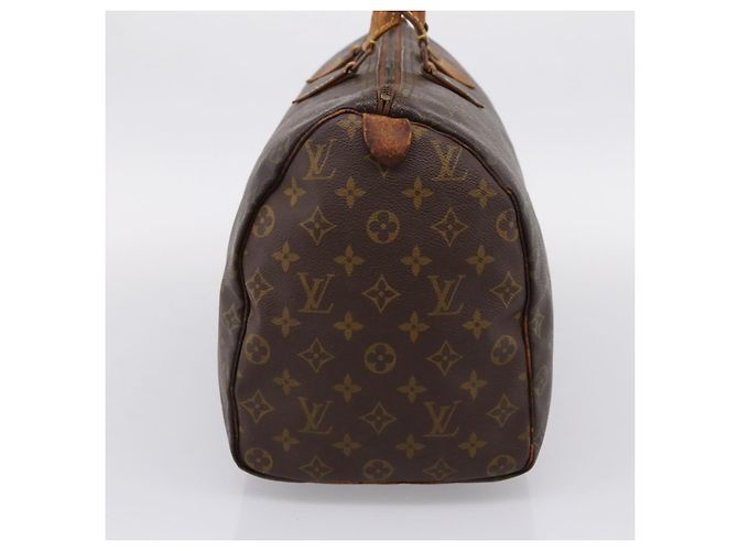 LOUIS VUITTON Monogram Speedy 40 Hand Bag M41522 LV Auth 205112 Monograma - vista 3