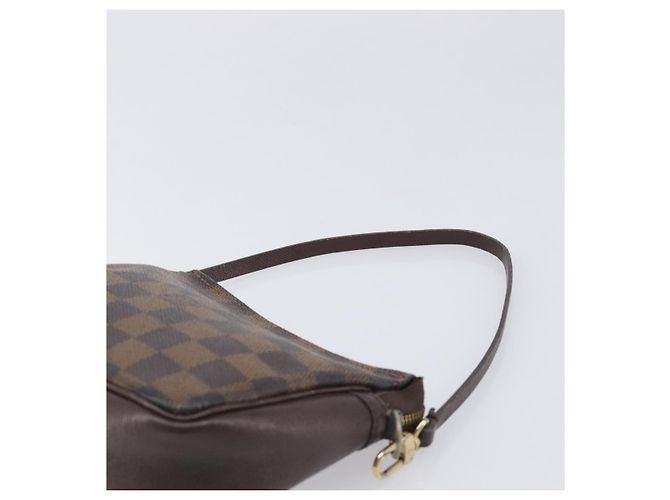 LOUIS VUITTON Damier Ebene Trousse Makeup Pouch N51982 LV Auth 205283A - vista 14