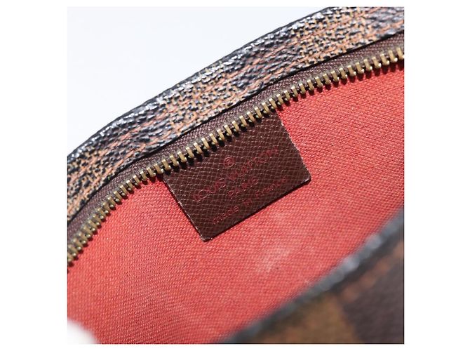LOUIS VUITTON Damier Ebene Trousse Makeup Pouch N51982 LV Auth 205283A - vista 21