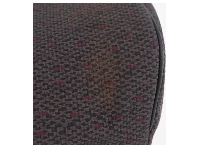 Autre Marque Borsa a tracolla Saint Laurent Canvas Black Gold Tone Auth ka6508 Nero - vista 6
