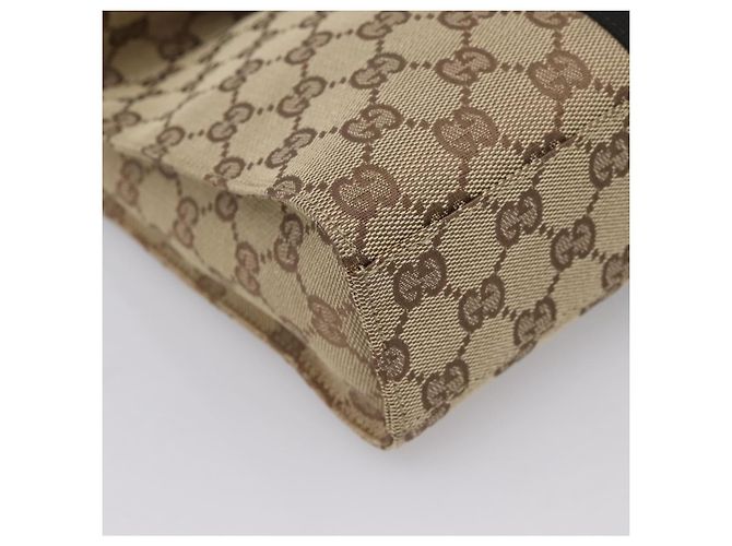Borsa a tracolla GUCCI GG Canvas Jackie Beige Silver 001 3734 Auth ep16380V Argento - vista 15