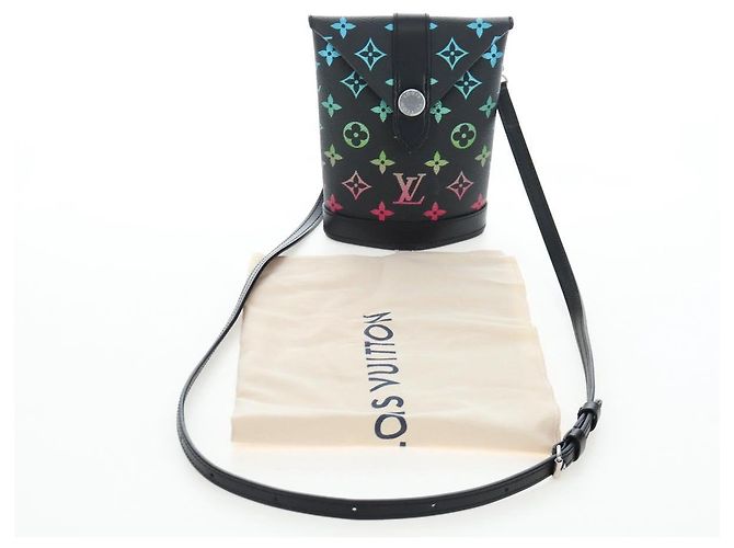 LOUIS VUITTON Monogram Gradient Envelope Pouch Black M13906 LV Auth LN216SM - view 12