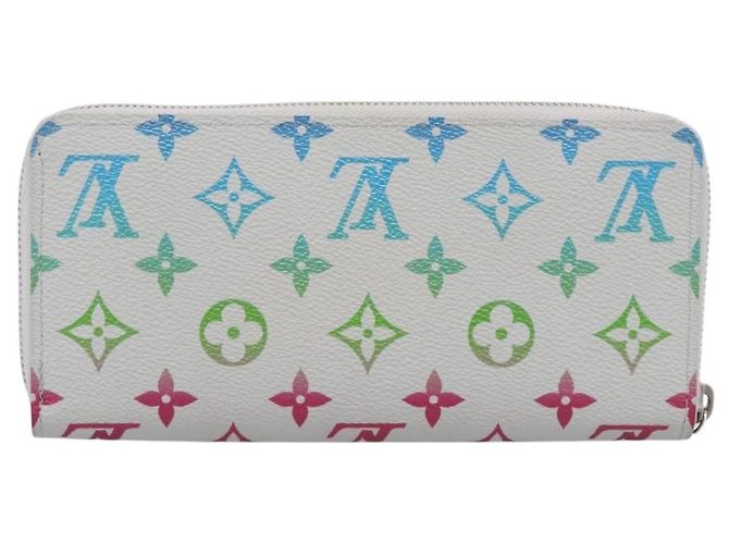 LOUIS VUITTON Monogram Iridescent Zippy Wallet Long Wallet M13908 LV Auth 205984 - view 2