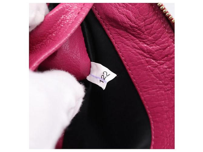 Borsa a tracolla Miu Miu in pelle rosa e oro Auth 206869A D'oro - vista 12
