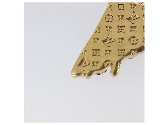 LOUIS VUITTON LV Pizza Medium Charm Metal Gold M03128 LV Auth 206673M D'oro - vista 7