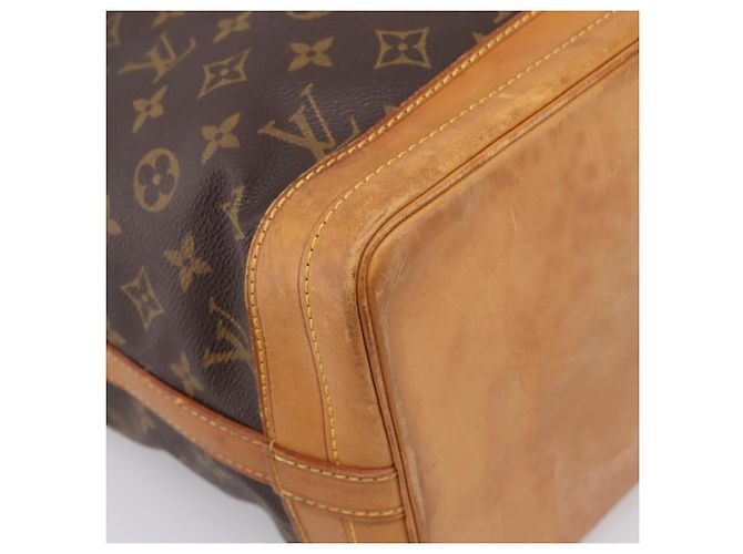 LOUIS VUITTON Borsa a tracolla Monogram Noe M42224 LV Auth 205936 Monogramma - vista 17