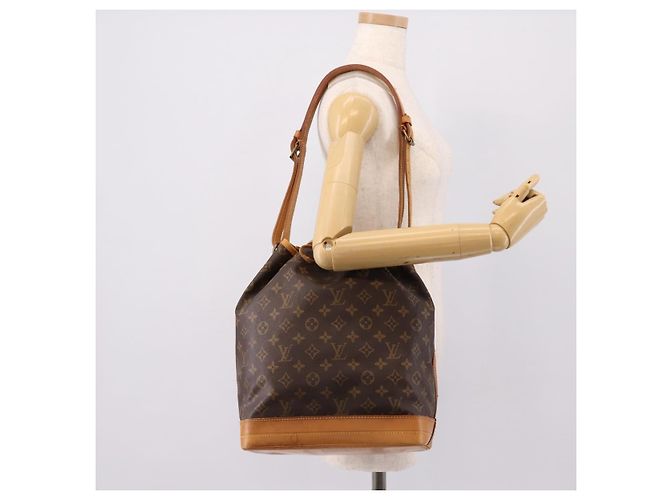 LOUIS VUITTON Borsa a tracolla Monogram Noe M42224 LV Auth 205936 Monogramma - vista 21