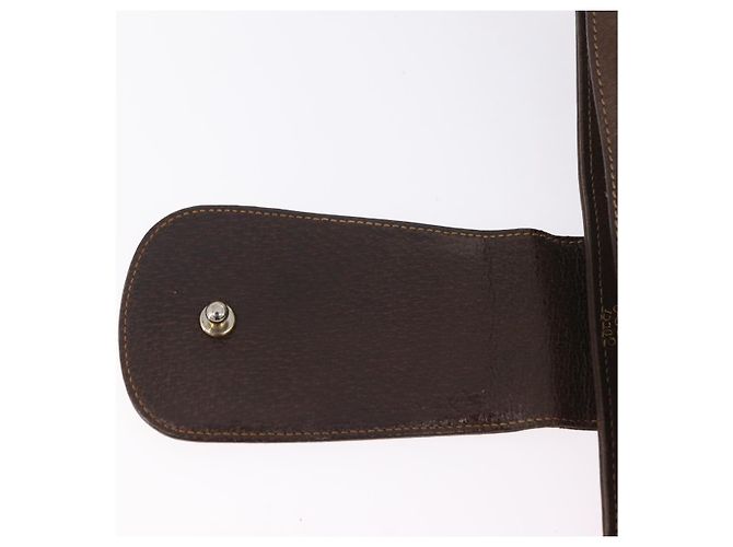 Borsa a Tracolla GUCCI GG Supreme PVC Beige Tono Oro 30 001 1914 Auth ka6521 - vista 20