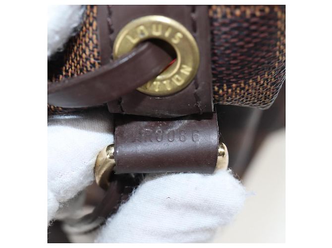 LOUIS VUITTON Damier Ebene Noe Shoulder Bag SPO N42229 LV Auth 206623SAV Damier ebène - vue 11