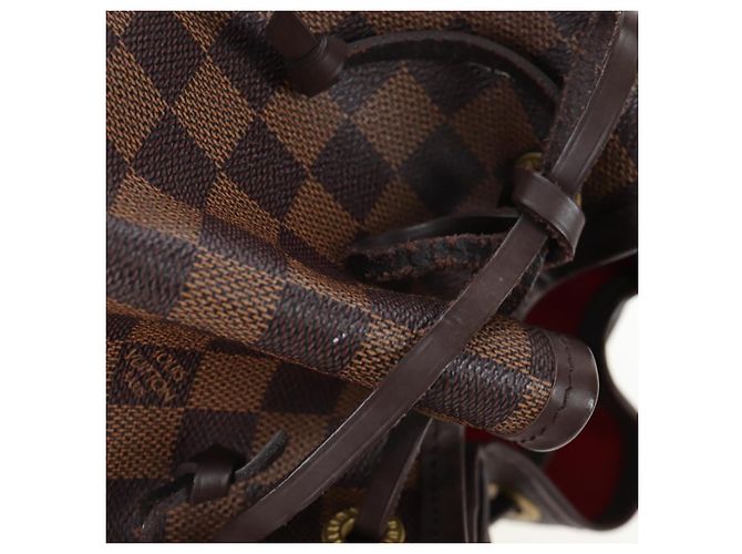 LOUIS VUITTON Damier Ebene Noe Shoulder Bag SPO N42229 LV Auth 206623SAV Damier ebène - vue 14