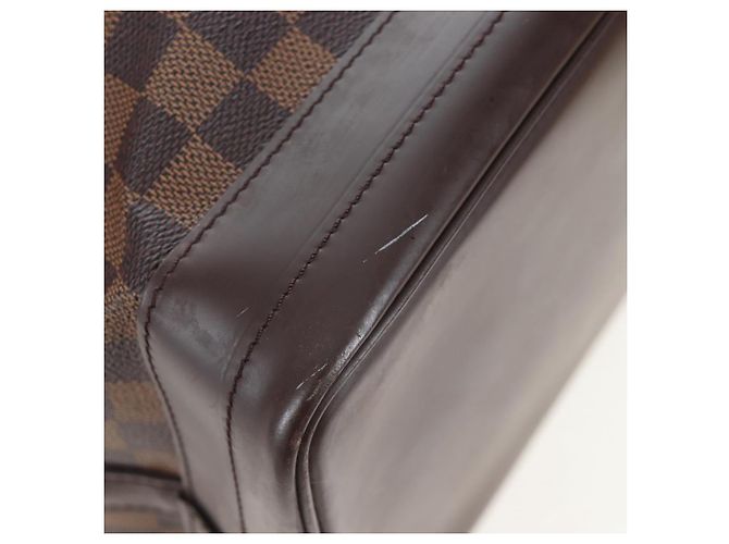 LOUIS VUITTON Damier Ebene Noe Shoulder Bag SPO N42229 LV Auth 206623SAV Damier ebène - vue 18