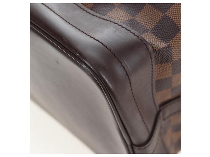 LOUIS VUITTON Damier Ebene Noe Shoulder Bag SPO N42229 LV Auth 206623SAV Damier ebène - vue 20